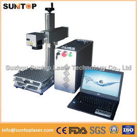 চীন 20W portable fiber laser marking machine for plastic PVC data matrix and barcode সরবরাহকারী