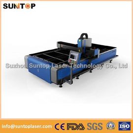 চীন Stainless steel and mild steel CNC fiber laser cutting machine with laser power 1000W সরবরাহকারী