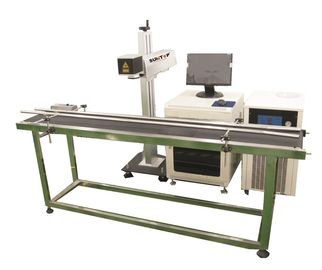 চীন Production line Fiber Laser Marking Machine for Brass, Copper Materials সরবরাহকারী