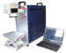 50w Portable Laser Marker, Fiber Laser Marking System For Lamps / Hardware Industry সরবরাহকারী